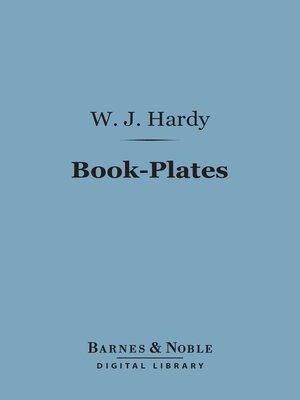 cover image of Book-Plates (Barnes & Noble Digital Library)